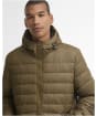  Men's Barbour Re-Engineered Hadden Quilted Jacket - Beech