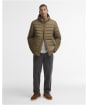  Men's Barbour Re-Engineered Hadden Quilted Jacket - Beech