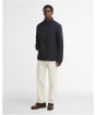 Men's Barbour Corden Quilted Jacket - Dark Navy