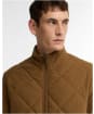 Men's Barbour Corden Quilted Jacket - Dark Sandstone
