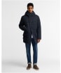 Men's Barbour Winter Bedale Puffer Jacket - Dark Navy