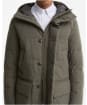 Men's Barbour Winter Bedale Puffer Jacket - Dark Sage