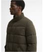 Men's Barbour Powell Puffer Jacket - Dark Sage