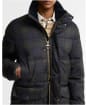 Men's Barbour Lonnen Tartan Puffer Jacket - Shadow Classic Tartan