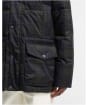 Men's Barbour Lonnen Tartan Puffer Jacket - Shadow Classic Tartan