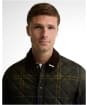 Men's Barbour Icons Tartan Heritage Liddesdale Quilted Jacket - Classic Tartan
