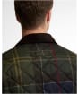 Men's Barbour Icons Tartan Heritage Liddesdale Quilted Jacket - Classic Tartan