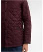 Men's Barbour Icons Heritage Liddesdale Quilted Jacket - Bordeaux