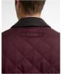 Men's Barbour Icons Heritage Liddesdale Quilted Jacket - Bordeaux