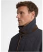 Men's Barbour Thursby Polarquilt Jacket - Dark Navy