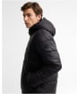 Men's Barbour International Bobber Puffer Jacket - Black