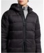 Men's Barbour International Bobber Puffer Jacket - Black