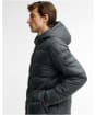 Men's Barbour International Bobber Puffer Jacket - Charcoal