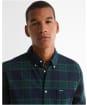 Men’s Barbour Portdown Tailored Shirt - Dark Navy