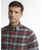 Men’s Barbour Ronan Tailored Shirt - Mid Grey Marl