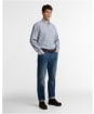Men’s Barbour Henderson Thermo Weave Shirt - Deep Blue