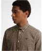 Men's Barbour Finkle Tailored Shirt - Dark Sand