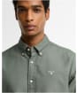 Men's Barbour Oxtown Tailored Shirt - Agave Green