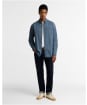 Men's Barbour Marsden Tailored Oxford Shirt - Tarn Blue
