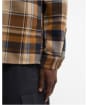 Men's Barbour Grasmoor Relaxed Checked Shirt - Dark Sand