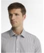 Men's Barbour Graham Striped Tailored Shirt - Forest