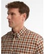 Men's Barbour Fallowlane Regular Fit Checked Shirt - Olive