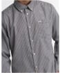 Men's Barbour Barnard Thermo Weave Regular Fit Checked Shirt - Deep Blue