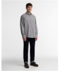 Men's Barbour Barnard Thermo Weave Regular Fit Checked Shirt - Deep Blue