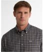 Men's Barbour Cliff Regular Fit Thermo Weave Shirt - Navy