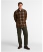 Men's Barbour Winston Regular Fit Checked Shirt - Dark Sand