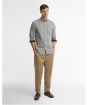 Men's Barbour Harbourwall Tailored Gingham Shirt - Sage