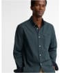 Men's Barbour Harbourwall Tailored Gingham Shirt - Sycamore Green