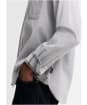 Men's Barbour Nevis Authentic Textured Shirt - Grey Marl
