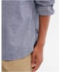 Men's Barbour Nevis Authentic Textured Shirt - Navy Marl