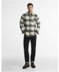 Men's Barbour Embergate Tailored Checked Shirt - Olive