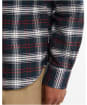 Men's Barbour Clyde Authentic Highland Check Oxford Shirt - Navy