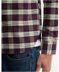 Men's Barbour Don Authentic Highland Check Oxford Shirt - Port