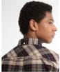 Men's Barbour Annan Authentic Highland Check Oxford Shirt - Stone
