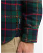 Men's Barbour Darnick Authentic Highland Check Flannel Shirt - Navy