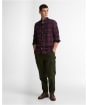 Men's Barbour Broxburn Tailored Checked Shirt - Red