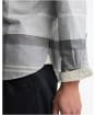Men's Barbour Mineral Tartan Dunoon Authentic Shirt - ICE GRANITE