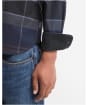 Men's Barbour Mineral Tartan Dunoon Authentic Shirt - Midnight Loch