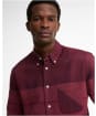 Men's Barbour Mineral Tartan Dunoon Authentic Shirt - CRIMSON HEATHER