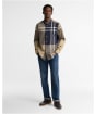 Men's Barbour Oversized Tartan Dunoon Tailored Shirt - Birchwood Dress Tartan