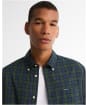 Men's Barbour Windsor Tailored Checked Shirt - Blue