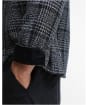 Men's Barbour Millom Relaxed Houndstooth Shirt - Grey Marl