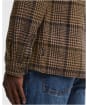 Men's Barbour Millom Relaxed Houndstooth Shirt - Olive