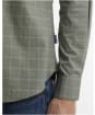 Men's Barbour Ashfield Tailored Tattersall Shirt - Agave Green