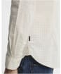 Men's Barbour Ashfield Tailored Tattersall Shirt - Whisper White