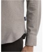 Men's Barbour Beckdale Tailored Houndstooth Shirt - Stone